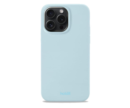 Etui do telefonów Holdit Silicone Case iPhone 15 Pro Max Mineral Blue
